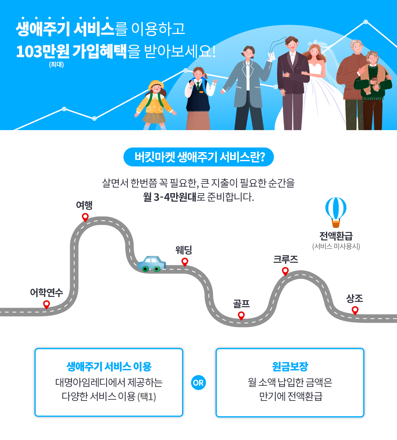 리뉴얼 버킷마켓 메인